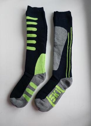 Комплект теплих махрових термо шкарпеток гольфи