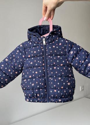 Демісезонна курточка для дівчинки 9-12 міс 80 см куртка весна