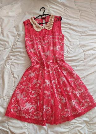 Красивое красное платье платья платье