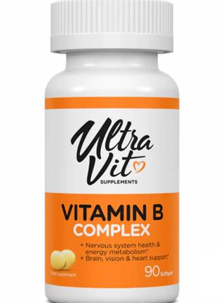 Б комплекс Ultra Vit Vitamin B complex 90 softgels