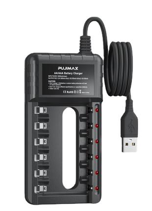 Зарядний пристрій Pujimax для Ni-Mh акумуляторів АА та ААА