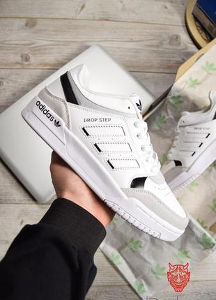 Кроссовки adidas drop step white