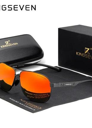 Мужские поляризационные солнцезащитные очки KINGSEVEN N7188 Bl...