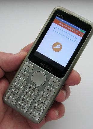Телефон Nomi i2410 заблокированный, код телефона