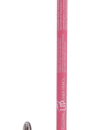 Карандаш для губ Triumph №107 розовый с точилкой деревянный Candy