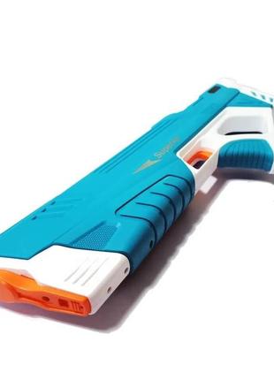 Электрический водяной пистолет water gun (синий)