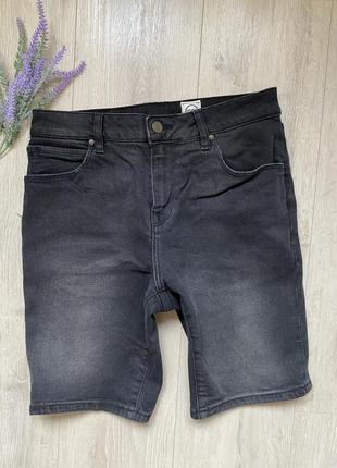 🌹джинсовые шорты мужские черные asos 30 размер