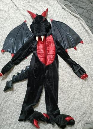 Карнавальний костюм дракон 3-4 роки