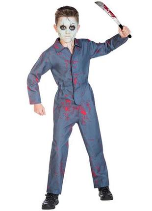 Карнавальный костюм майкл майерс кожаное лицо убийца 7-8 лет