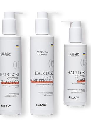 Комплекс проти випадіння волосся Hillary Serenoa & РР Hair Los...