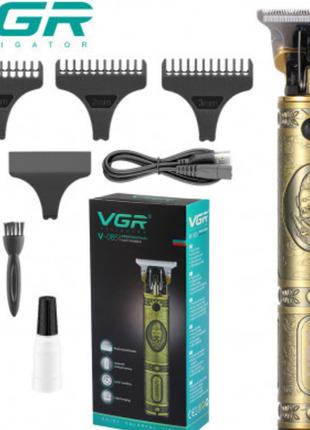 Профессиональная аккумуляторная машинка VGR для стрижки волос ...