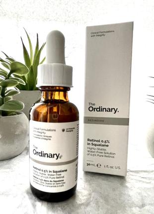 The ordinary - сыворотка с ретинолом 0,5% в сквалане - retinol...