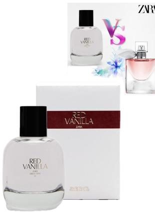 Zara red vanilla женский парфюм туалетная вода 90 мл