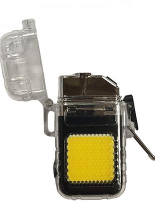 Електроімпульсна запальничка Flashlight 9258 спіральна usb зап...