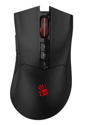 Мышь игровая беспроводная A4-Tech Bloody R90 Plus (Black), черная