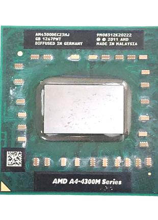 Процессор AMD A4-Series A4-4300M AM4300DEC23HJ Б/У