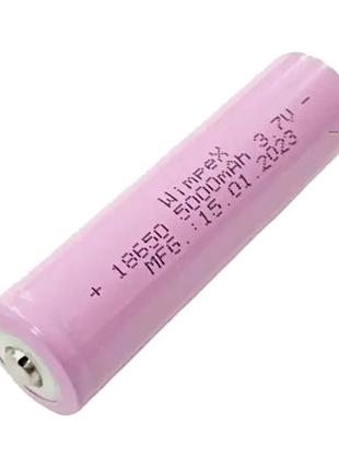 2X Аккумулятор WIMPEX 18650 5000 mAh Li-ion 3.7V батарейка бат...