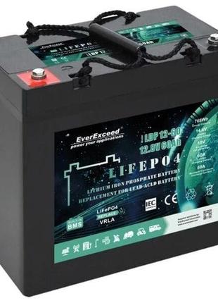 Акумулятор EverExceed LDP 12-60 (12.8V60Ah) LiFePO4