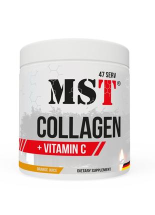 Препарат для суставов и связок MST Collagen + Vitamin C, 305 г...