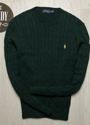 Мужской вязаный свитер polo ralph lauren, размер l-xl