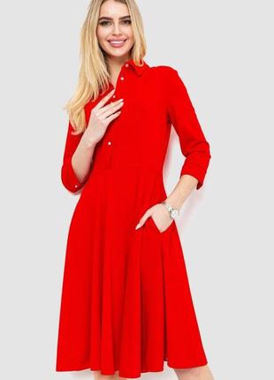 Ошатне плаття, колір червоний, 214r206