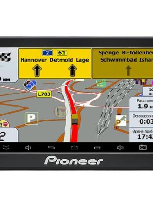 Автомобильный GPS-навигатор Pioneer Pi-718 Truck с картой Евро...