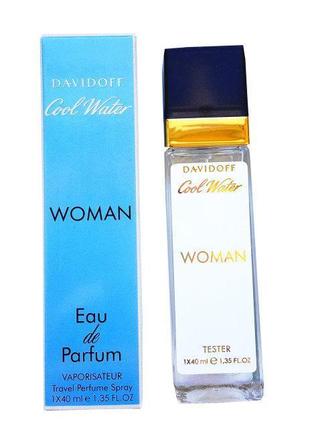 Туалетная вода Davidoff Cool Water Woman - Travel Perfume 40ml