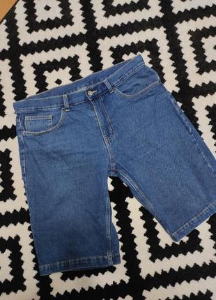 Шорты мужские джинсовые синие george, размер l