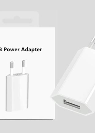 Зарядний адаптер 5W для iPhone, iPad