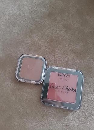 Румяна nyx , kiko