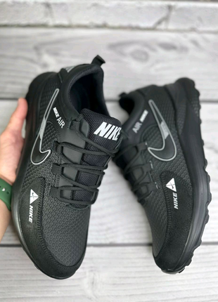 Кроссовки мужские Nike Black чорні чоловічі кросівки