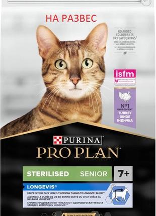 Сухий корм для стерилізованих кішок Purina Pro Plan Sterilised...