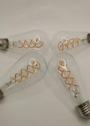 Лампочки Эдисона Emitting в классическом стиле 4 штуки с цокол...