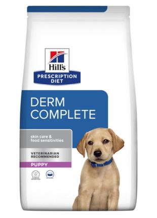 Hills Prescription Diet Canine Derm Complete Puppy (Хиллс Дерм...