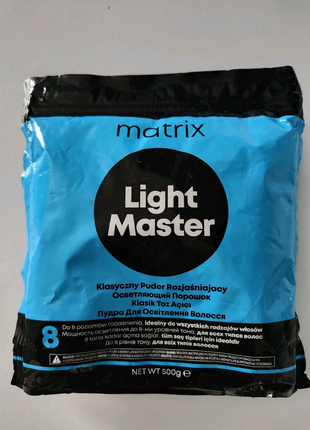 Порошок для освітлення волосся до 8 рівнів тону Matrix Light Mast
