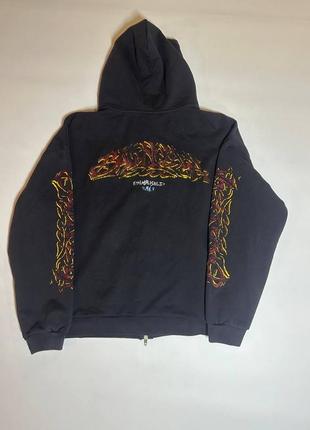 Соуп худи balenciaga 24ss zip hoodie