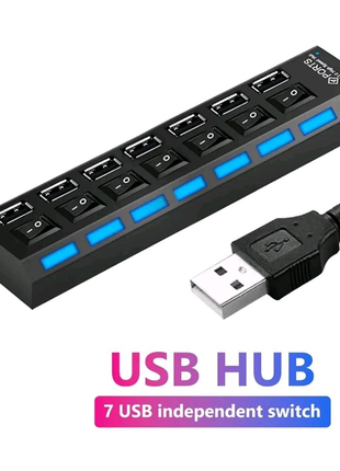 7-ми портовий USB-hub