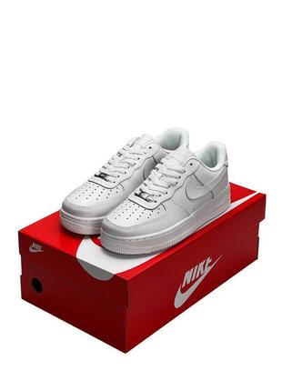 Женские кроссовки nike air force 1 low сlassic white premium