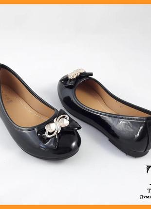 Женские балетки черные мокасины туфли (размеры: 36,39) - 26-1
