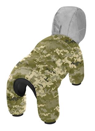 Комбинезон для собак WAUDOG Clothes, рисунок "Милитари", M45, ...