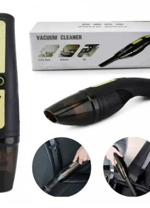 Ручной пылесос для авто на аккумуляторе CAR VACUUM CLEANER + c...
