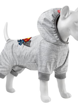 Комбинезон для собак WAUDOG Clothes рисунок "Супермэн, правда,...