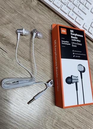 Навушники Earphones Basic 3,5 мм для Xiaomi, Дротові навушники...