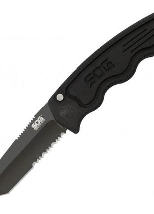 Нож складной sog sog-tac automatic (tini/partically serrated)