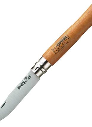 Нож складной opinel №12 carbone, бук