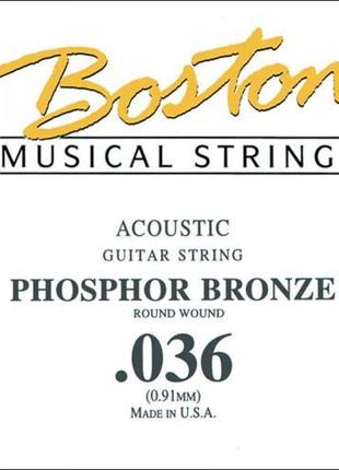 Струна для акустичної гітари Boston BPH-036