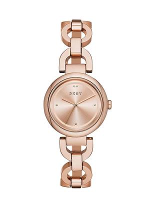 Женские часы NY2769 с браслетом-цепочкой золотые DKNY