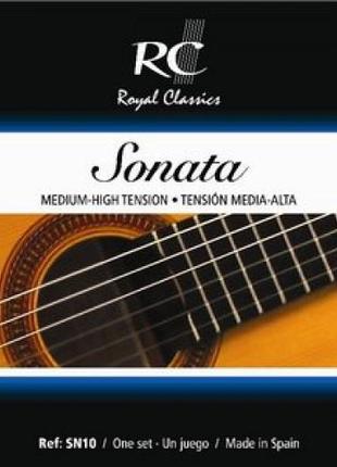 Струны для классической гитары ROYAL CLASSICS SN10 SONATA