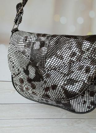 Женская кожаная лаковая сумка  – сумка из натуральной кожи.  ц...