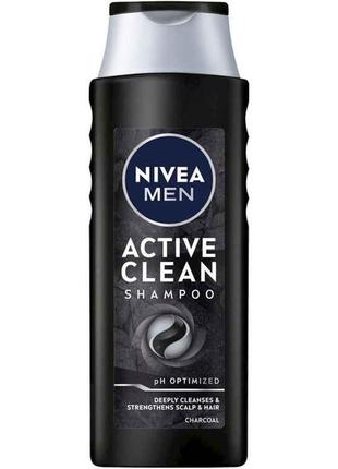 Шампунь 400мл Men Active Clean ТМ NIVEA